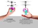 Esfera Voladora Gadnic Helicóptero Con Luces LED
