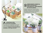 Luz Led Cultivo Indoor Gadnic GROW3 Espectro Completo Rojo y Blanco