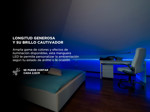 Manguera Luces Neon Gadnic Led Flexible Color Frio Fijo 5mts