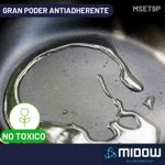 Bateria De Cocina 9 Piezas Midow Set Ollas Sarten Wok Teflon