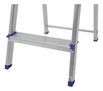 Escalera Banqueta De Aluminio Mor 005107 Plegable