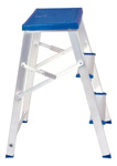 Escalera Banqueta De Aluminio Mor 005107 Plegable