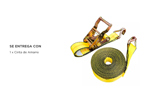 Cinta De Amarre Crique Gadnic 2tn 6m 38mm Ancho Tensor Traca Traka