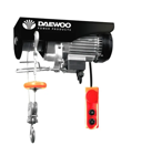 Aparejo Malacate Electrico Daewoo Dahst300 600kg 1200w 12m