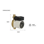 Bomba Presurizadora Rowa Mini RW9 Bronce 220 V