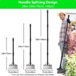 Pala de jardín Pragmatist de limpieza multifuncional con 1,5 m Ha