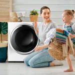 Secadora eléctrica COSTWAY de 10 libras de capacidad, 850 W, color plateado
