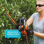 Cortasetos eléctrico BLACK+DECKER de 18 pulgadas (BEHT200)