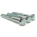 TORNILLO TIRAFONDO HEXAGONAL 3/16 X 30MM EN SOBRE DE 500 UNIDADES RERAR
