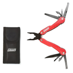 Pinza Multiherramienta Coleman Plegable Acero Inox con Funda