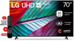 Smart TV 70 Pulgadas 4K Ultra HD LG 70UR8750PSA  LED Bluetooth HDR Streaming y Conectividad Total