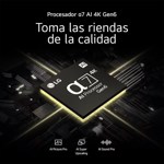 Smart TV TV QNED  75P 4K 80SRA LG Ultra HD Bluetooth HDR Digital Streaming y Conectividad Total