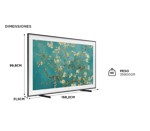 Smart TV 75 Samsung QLED Frame Blanco QN75LS03BAGCZBB