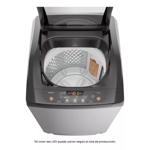Lavarropas Carga Superior Gafa Fuzzy Fit 7kg Plata