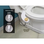 Bidet Para Inodoro Gadnic CleanSeat 200 Agua Fría 2 Boquillas