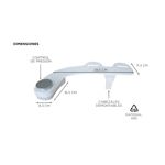 Bidet Para Inodoro Gadnic CleanSeat 200 Agua Fría 2 Boquillas