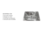Bacha Lavabo Gadnic Escurridor de Cocina