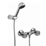 Griferia Ducha Exterior Baño Duchador Hydros 1603911 Viva Ep Acabado Cromado Color Plateado