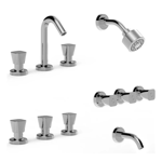 JUEGO DE GRIFERÍAS DE BAÑO-DUCHA-LAVATORIO-BIDET VASSER ALIZÉ PDI