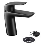 Griferia Fv Epuyen Lavatorio Monocomando Negro Mate 0181/l2