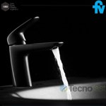 Griferia Fv Epuyen Lavatorio Monocomando Negro Mate 0181/l2