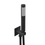 Griferia Ducha Peirano Fabric Black 80-200n Monocomando