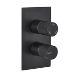Griferia Ducha Peirano Fabric Black 80-200n Monocomando
