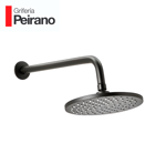 Griferia Peirano Black Velvet Ducha Con Duchador 85-190 Negro