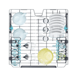 Lavavajillas Candy Inverter RapidÓ 16 cubiertos acero inox. - CF6C4F1PS