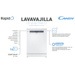 Lavavajillas Candy Inverter 16 cubiertos blanco - CF6C4F1PW