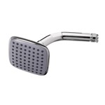 DUCHA CUADRADA CON PUNTA REDONDEADA CON BRAZO ROSETA PREGO PREG9618