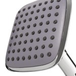DUCHA CUADRADA CON PUNTA REDONDEADA CON BRAZO ROSETA PREGO PREG9618