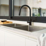 Griferia Monocomando Negra Valencia Black Peirano 20-122n