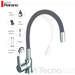 Grifo de cocina monocomando Peirano Colors 20-171 Color Gris