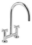 Grifo de cocina doble comando Peirano Valencia Cerámico 
