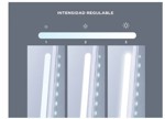 Espejo Maquillaje Tactil Gadnic Recargable Usb Luces Led Aumento