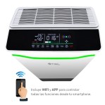 Purificador de Aire Inteligente Exo Elimina Virus y Bacterias Filtro Hepa Uv 70mt Wifi