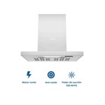 Campana Extractora Cocina Turena Motor Turbo 220v