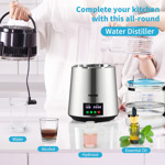 Destilador De Agua 1.1 Galones, Acero Inoxidable 750w
