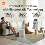 Purificador De Aire Xiaomi Mi 4 Compacto True Hepa H13