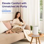 Purificador de aire LEVOIT LV-H128 para dormitorio doméstico, blanco