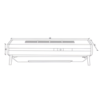 Purificador de Aire Whirlpool WAB60BCDNA con Salida al Exterior