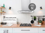 Extractor Campana Para Cocina Gadnic De Cristal 