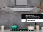 Extractor Campana Para Cocina Gadnic De Cristal 