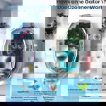 Eliminador de olores de ozono ICARE, 10 000 mAh, recargable, 200 mg/h