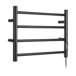 Toallero Eléctrico Philco 4 Barras Color Negro TEP44B