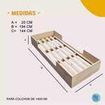 Cama Turca Tatami Japonesa al Piso 