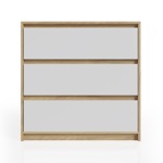 Comoda Cajonera 3 cajones 80x80cm Color Nordico