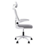 Silla de Escritorio Ergonómica Con Apoya Brazos y Cabeza Color Gris