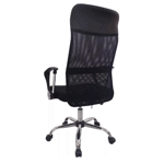 Silla De Oficina Exahome Ergonomica Negra Premium Metalica